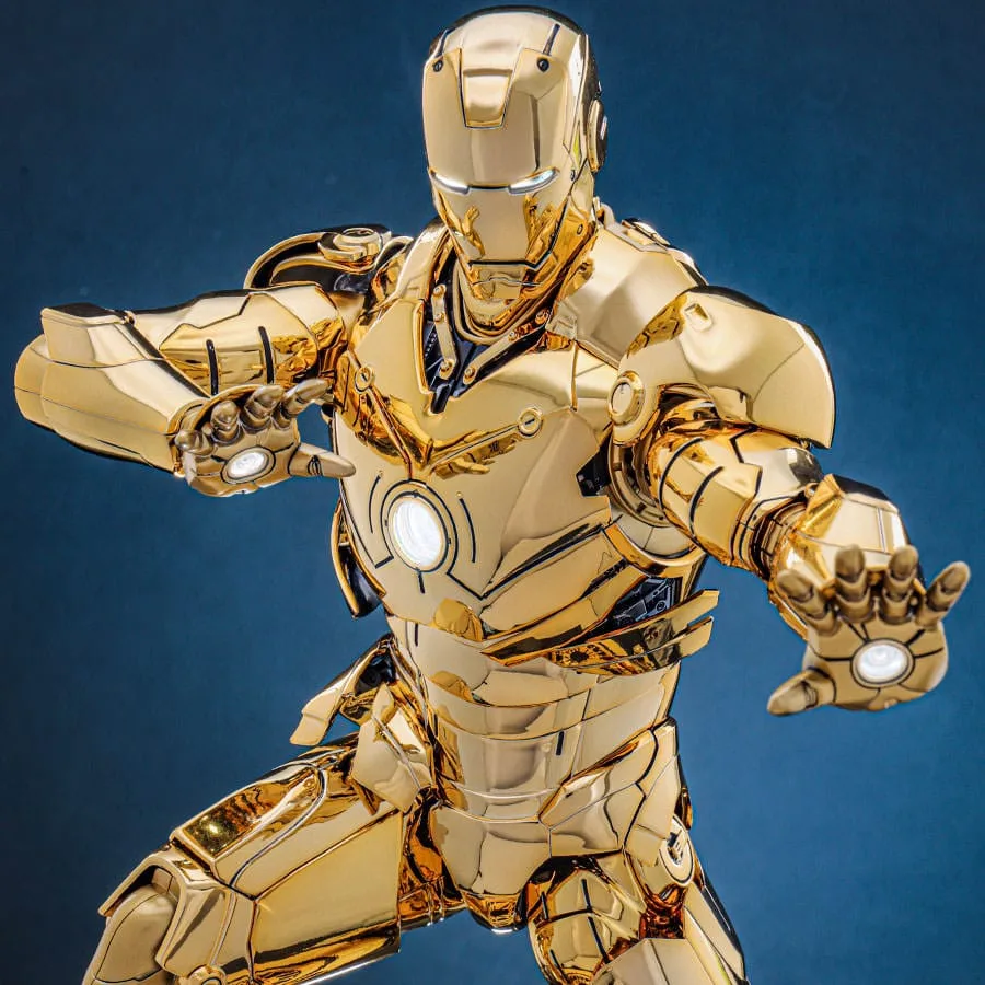 Iron Man Action Figure – Mark III Gold Version 1/6 33 cm 21