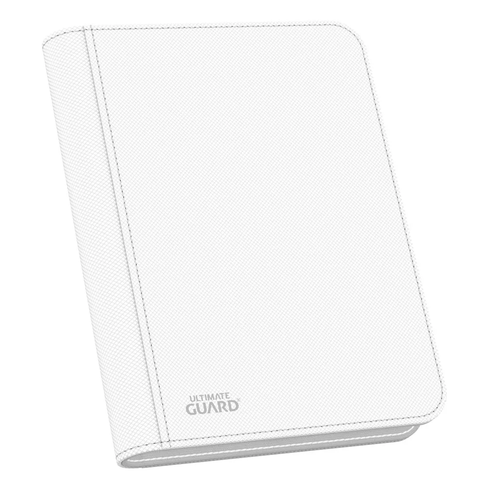 Ultimate Guard Card Binder – White Zipfolio 160 8-Pocket Xenoskin 3