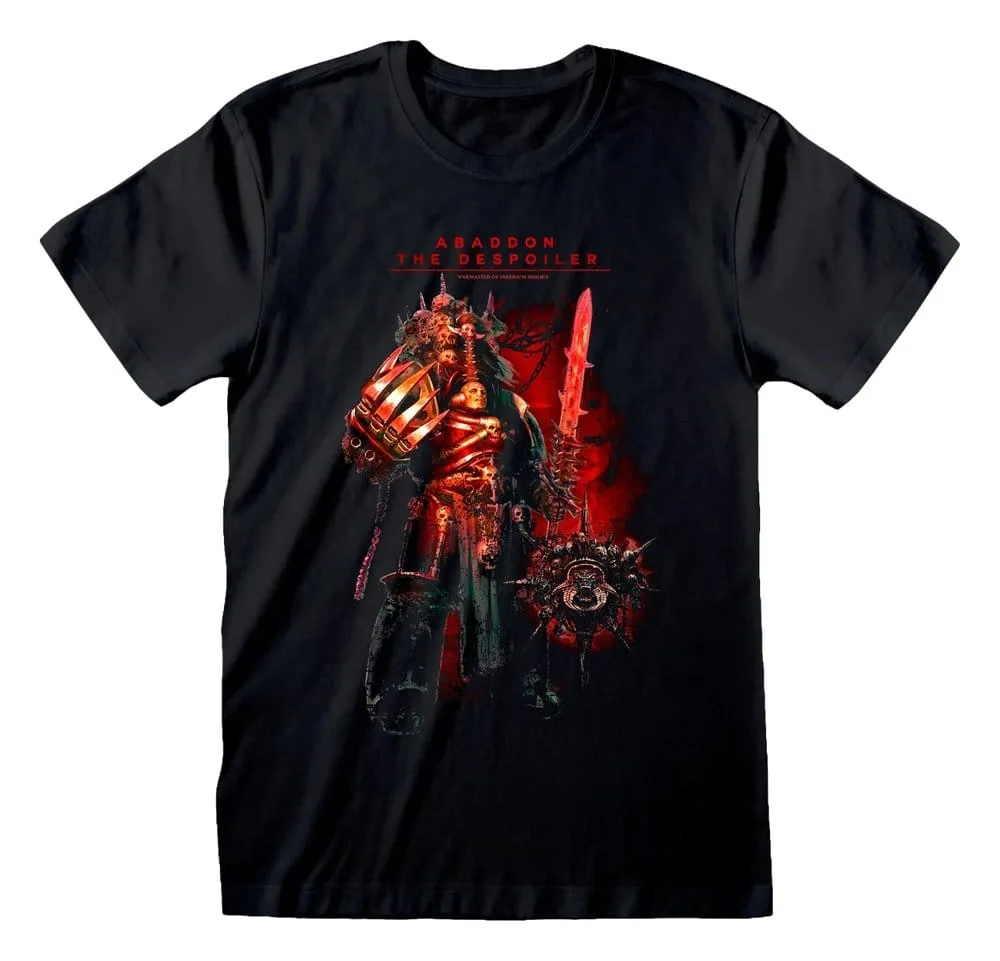 Warhammer T-Shirt – Abaddon the Despoiler Size XXL