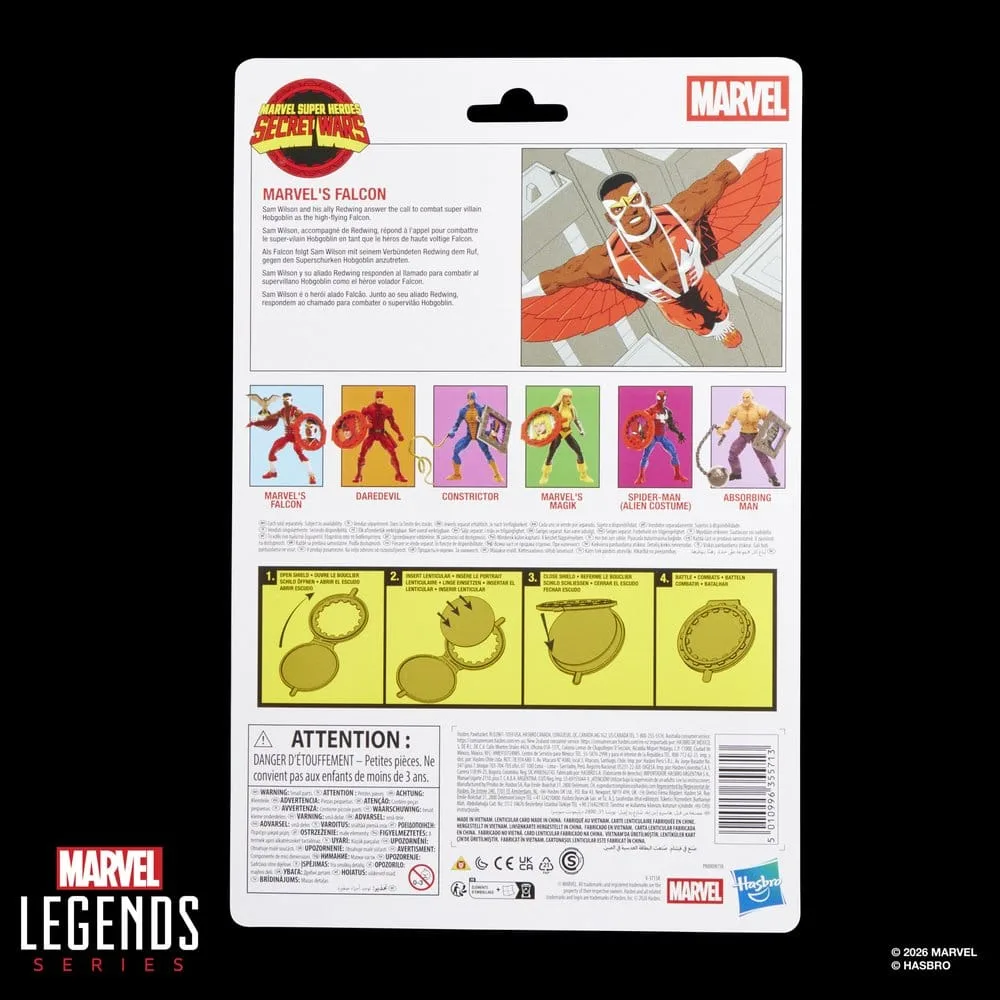 Marvel Secret Wars Action Figure – Legends Falcon 15 cm 10
