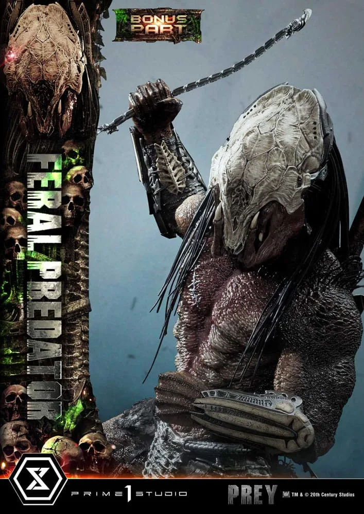 Prey Statue – Feral Predator Deluxe Bonus 89 cm 3