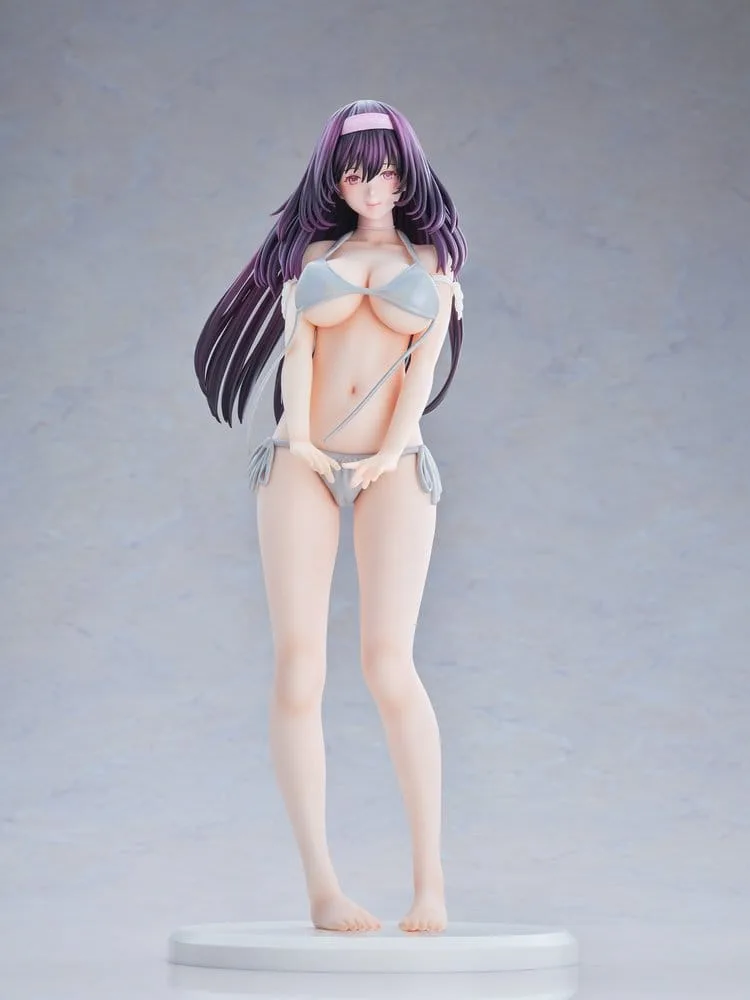 Original Model Statue – Tomoe Sakura Black Hair Swimsuit 32 cm 11