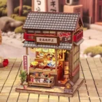 Miniatuurhuisje Bouwpakket – Tsukino Eogi-dou 19 x 14 cm 12