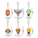 One Piece Keychain Display – Pocket Hero Series 2 12 Pack 6–7 cm 4