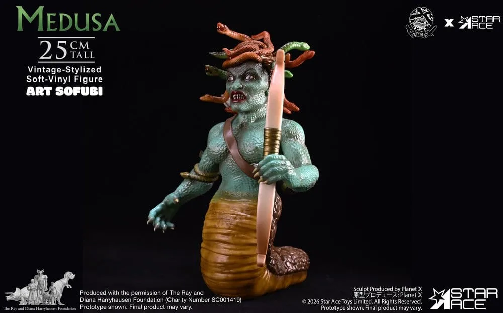 Ray Harryhausen Statue – Vintage Medusa 25 cm 3