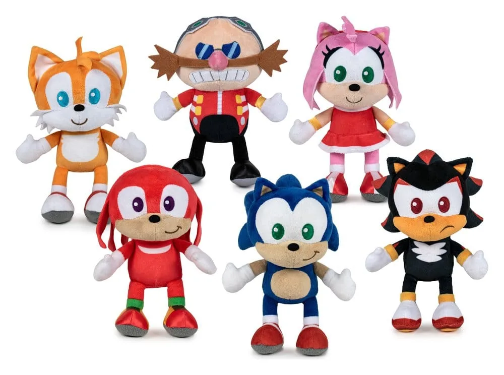 Sonic the Hedgehog Plush Figures – Cute Assortment 22 cm 12-Pack