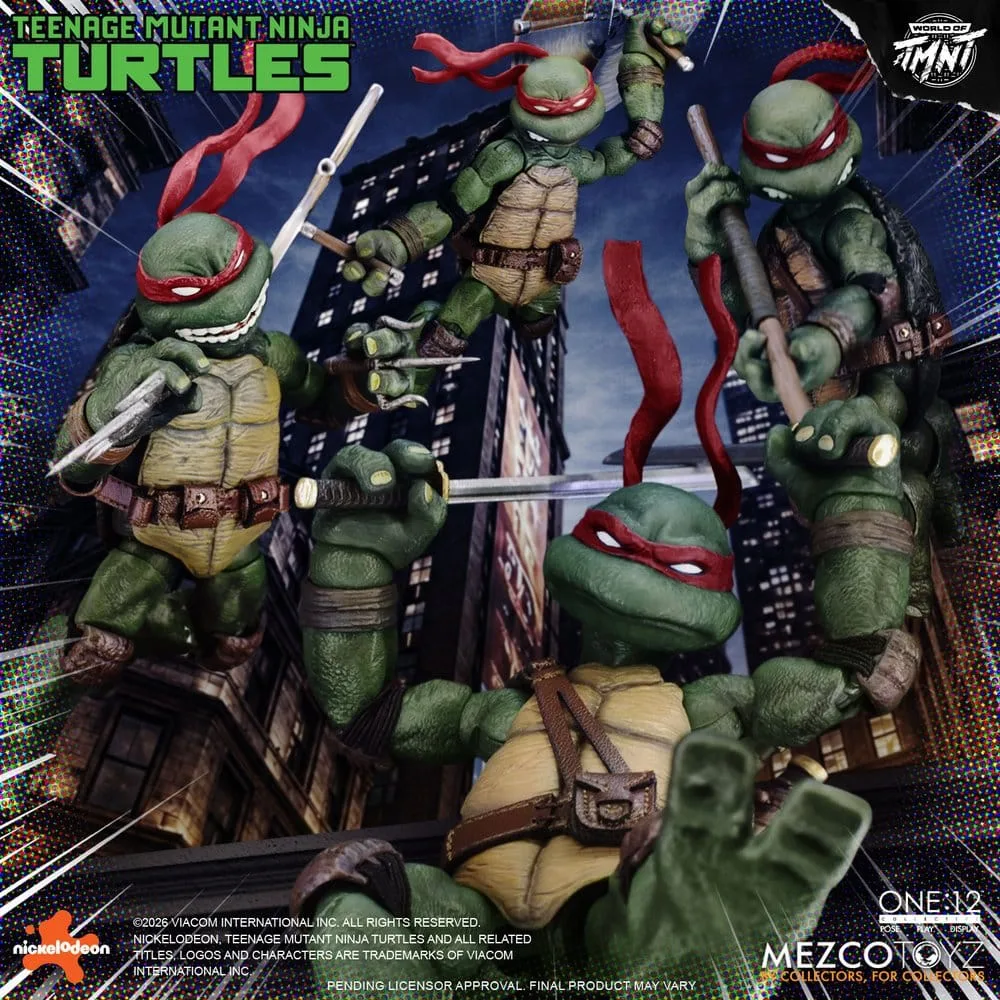 Teenage Mutant Ninja Turtles Figure Set – Red Mask Edition 17 cm 14
