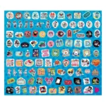 Disney Sticker Set – Mickey and Minnie 100-Pack 2