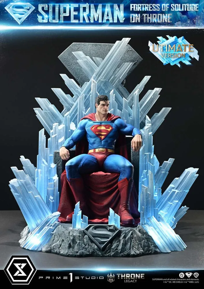 Superman Statue – Fortress of Solitude Throne Ultimate 1/4 52 cm 22