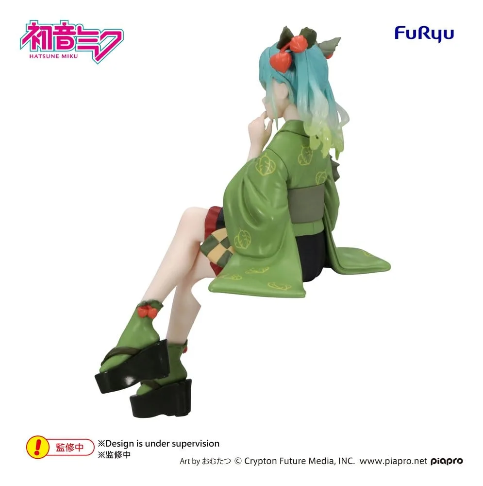 Hatsune Miku Noodle Stopper – Winter Cherry Green 15 cm 3