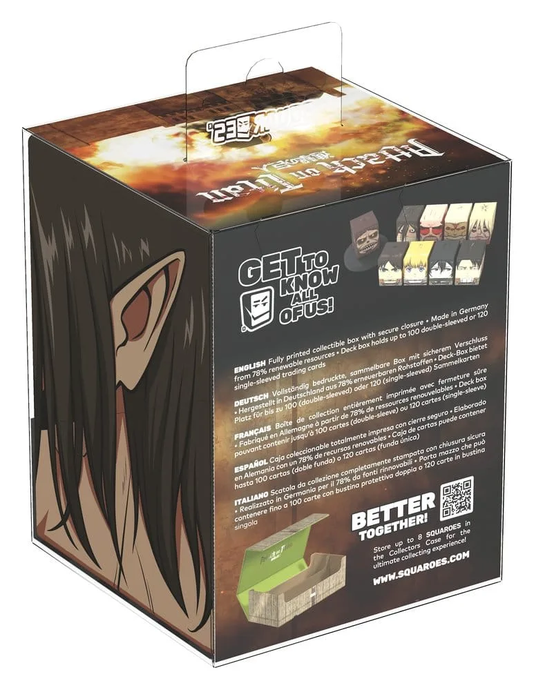 Attack on Titan Deck Box – Squaroe AOT005 10