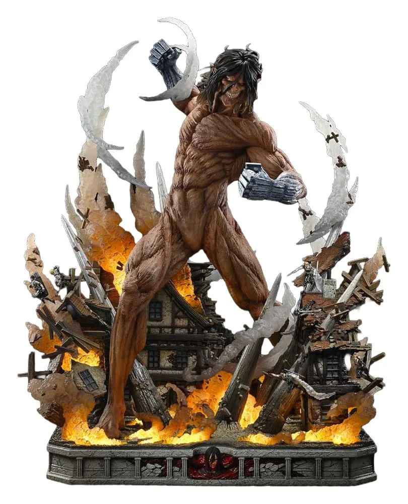 Attack on Titan Statue – Eren Yeager Attack Titan Bonus Version 81 cm