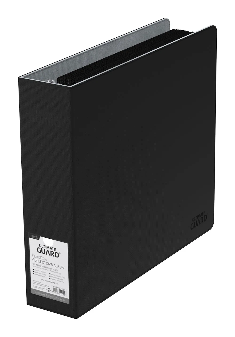 Ultimate Guard Card Binder – Xenoskin QuadRow Black 6