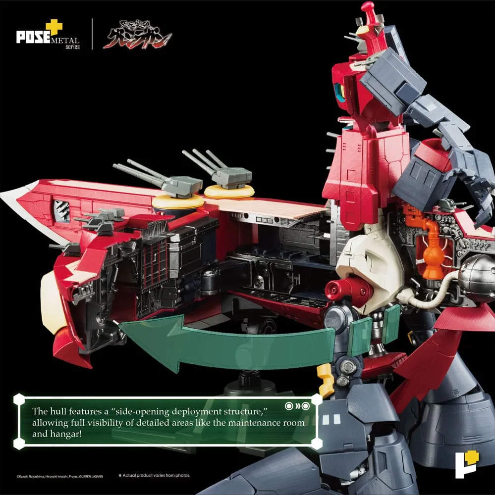 Tengen Toppa Gurren Lagann Figure – POSE+METAL Dai-Gurren 33 cm 4