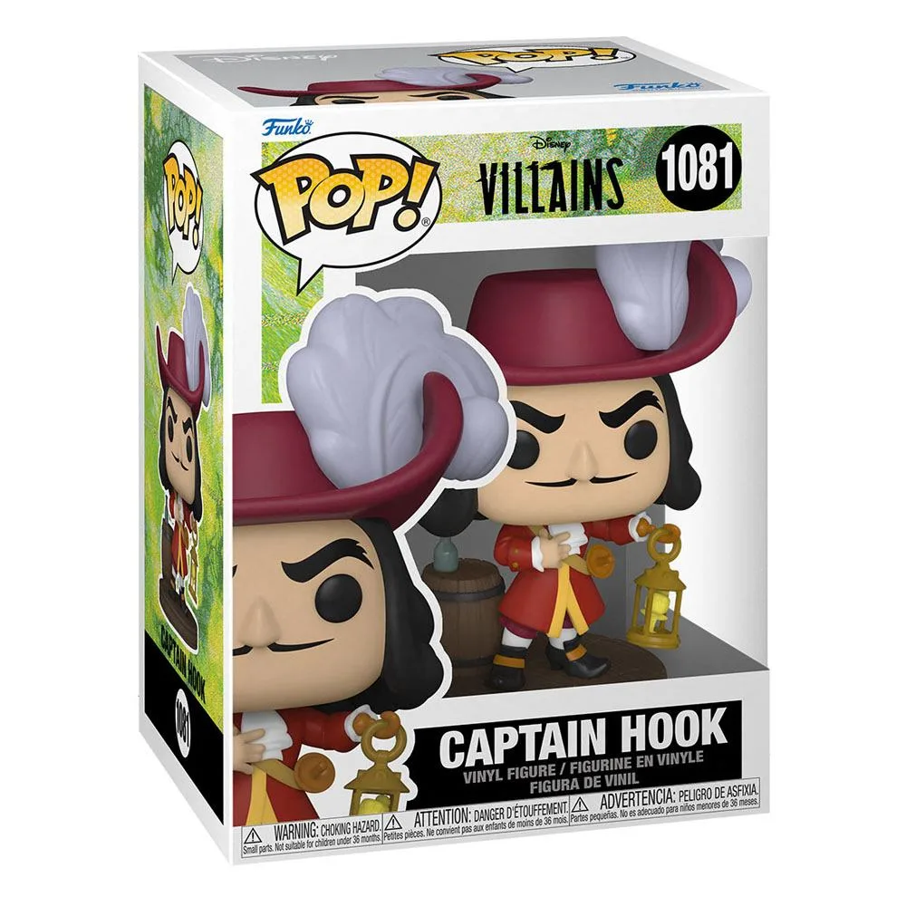 Disney Villains POP Vinyl Figure – Captain Hook 9 cm 2