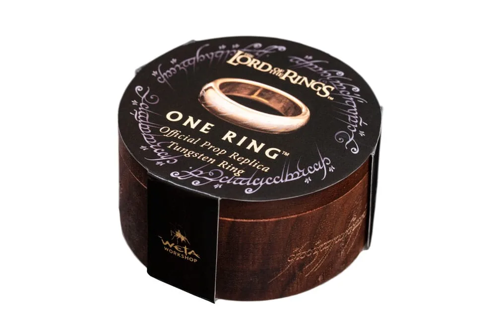 Lord of the Rings Jewellery – Gold Plated One Ring Size 13 2