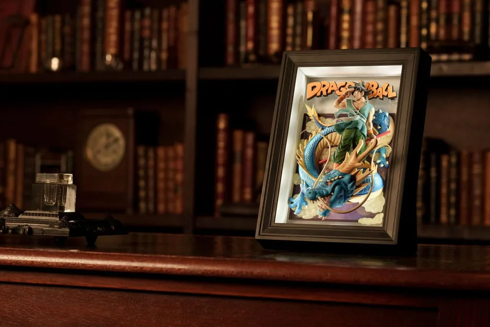 Dragon Ball Z 3D Relief Picture – Son Goku and Dragon 27 cm 4