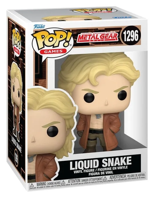Metal Gear Solid Sammelfigur – Funko Pop Liquid Snake 9 cm 2