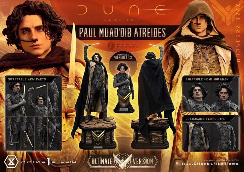 Dune Part Two Statue – Paul Atreides Ultimate 1/3 Scale 90 cm 17