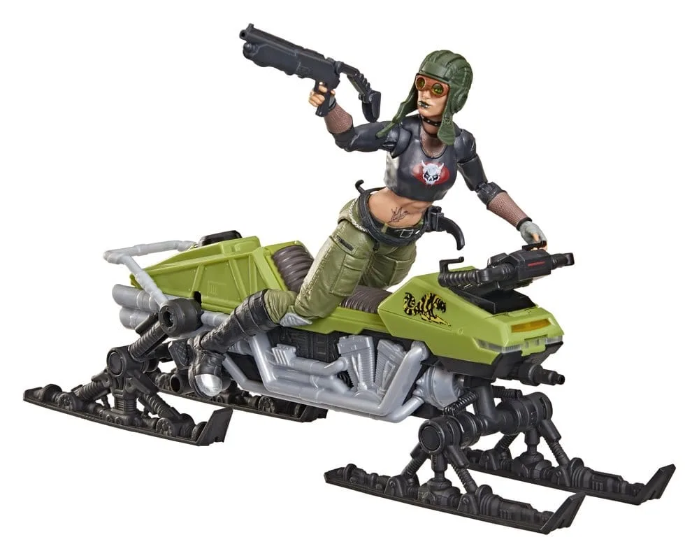 G.I. Joe Figure & Vehicle Set – Zanya & Dreadnok Chameleon 15 cm
