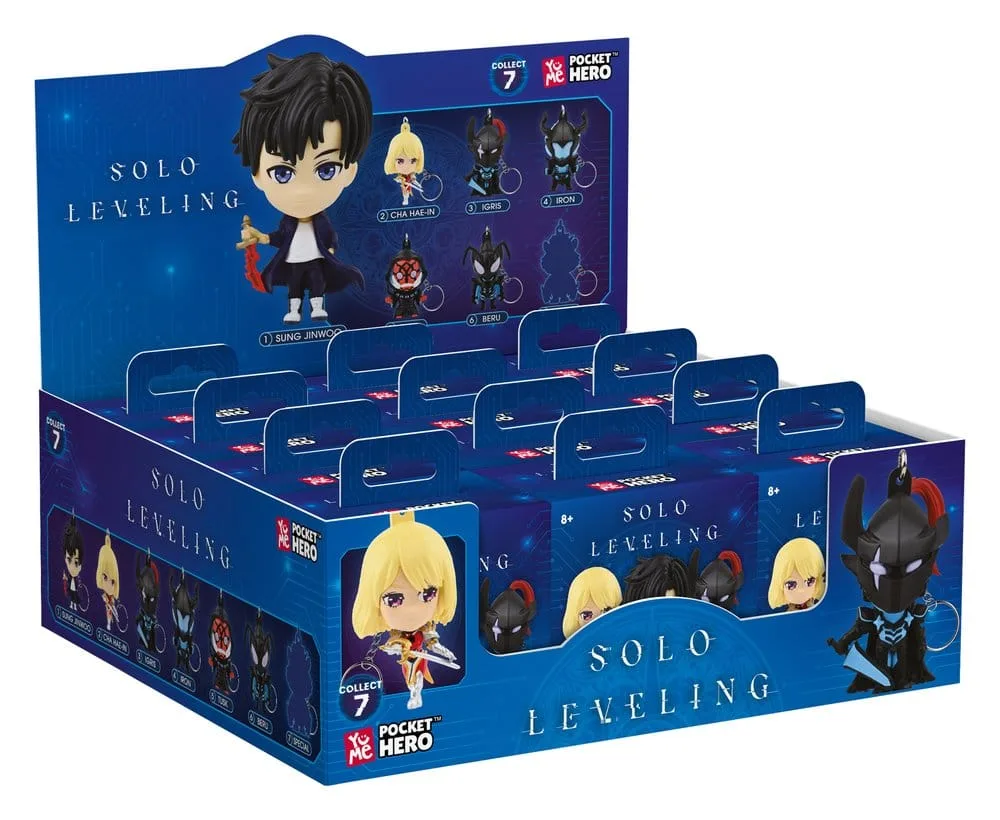 Solo Leveling Keychain Display – Pocket Hero Series 1 12-Pack 7