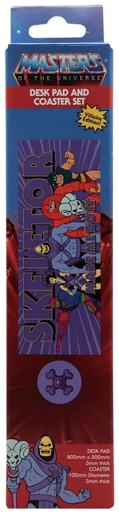 Masters of the Universe Desk Pad and Coaster Set – Villains 6