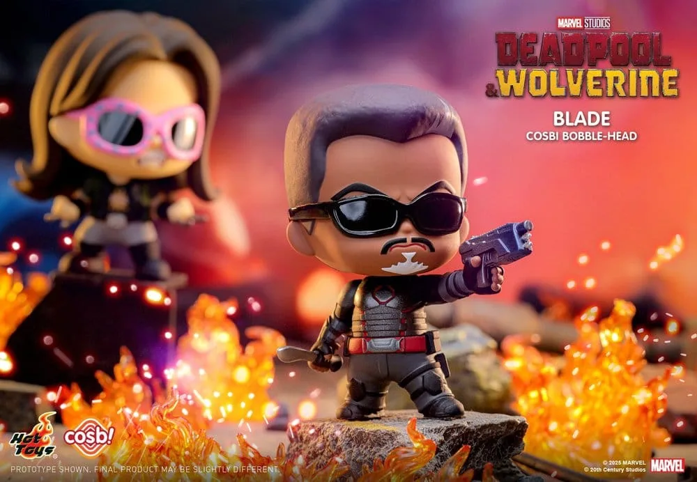 Deadpool & Wolverine Cosbi Figures – Series 2 Blind Box Display 9 cm 12