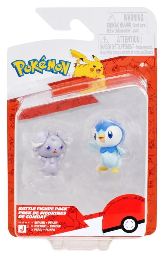 Pokémon Battle Figure Set – Espurr and Piplup 2-Pack 3