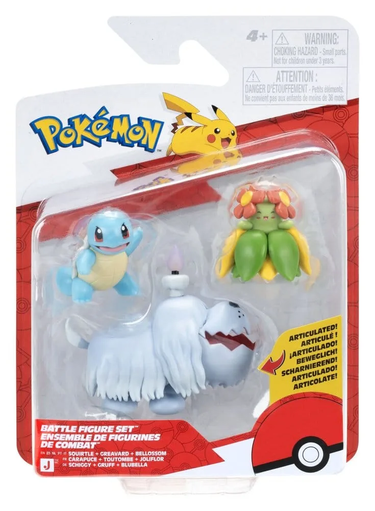 Pokémon Action Figures – Battle Figure 3-Pack Assortment Version 29 5