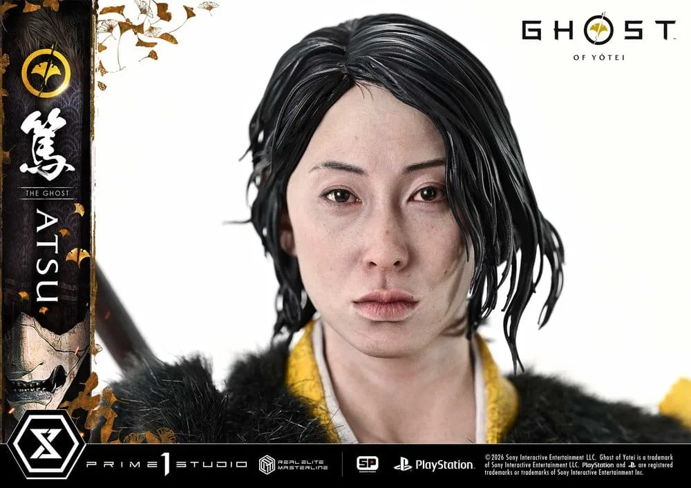 Ghost of Yotei Statue – Real Elite Masterline Atsu 59 cm 24