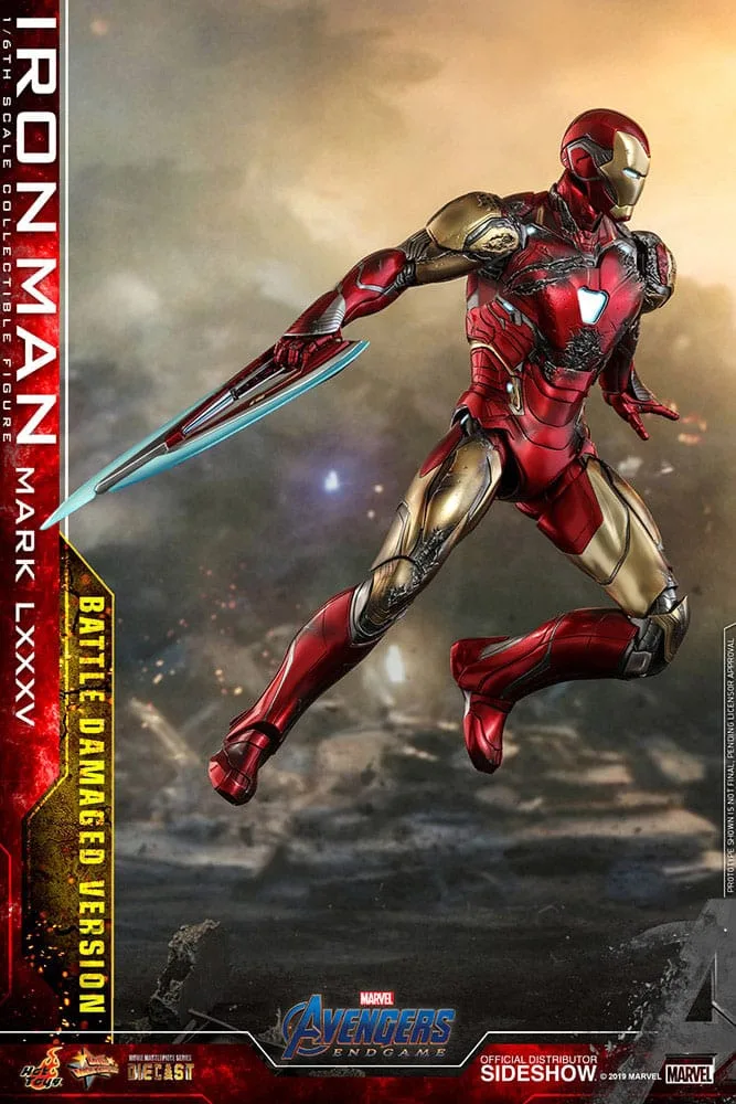 Avengers Endgame Figure – Iron Man LXXXV Battle Damaged 32 cm 11