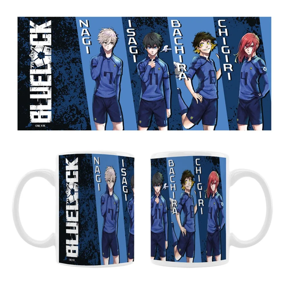 Blue Lock Mug – Nagi, Isagi, Bachira & Chigiri 320 ml