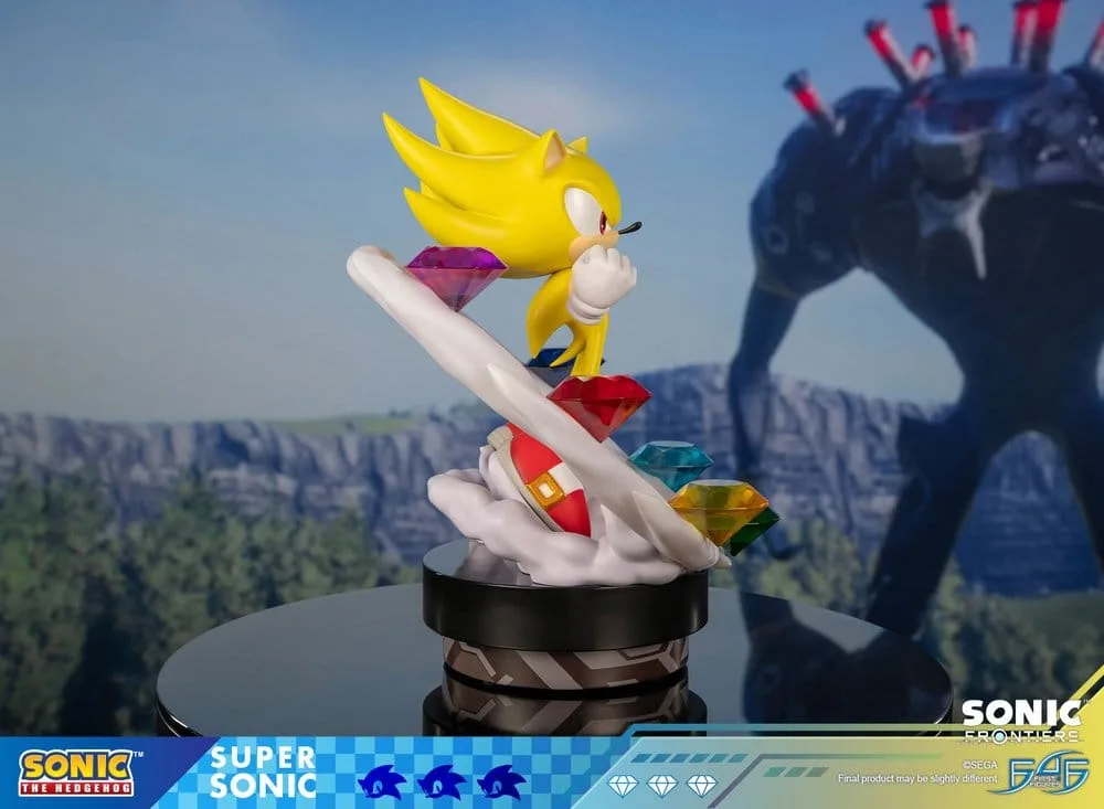 Sonic Frontiers Resin-Statue – Super Sonic 45 cm 6