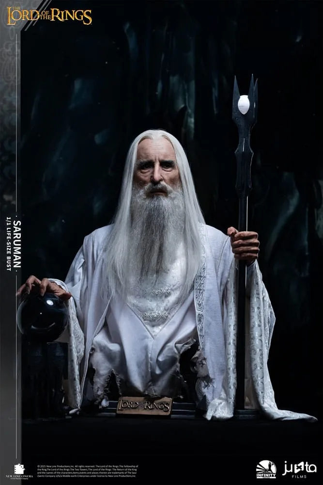 Lord of the Rings Life-Size Bust – Saruman 110 cm