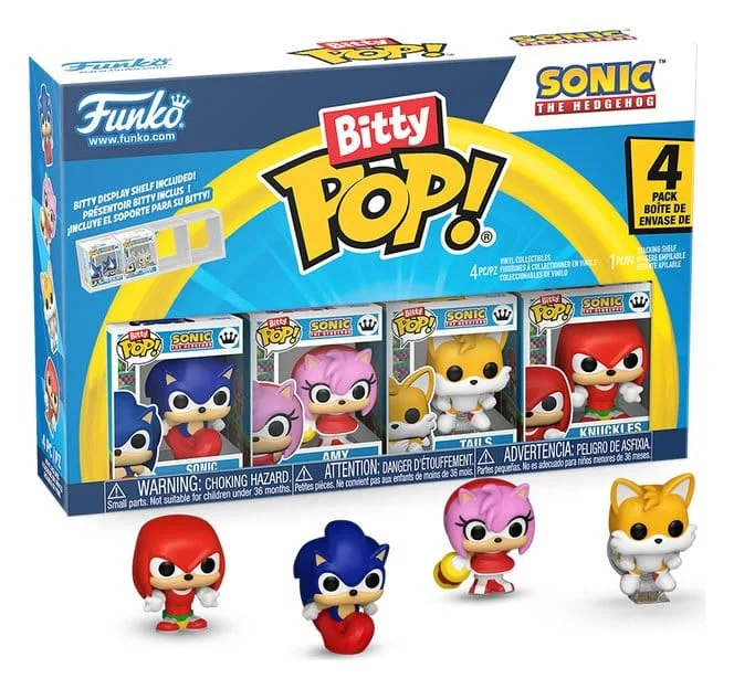 Sonic Vinyl Figures – Bitty POP 4-Pack 2.3 cm