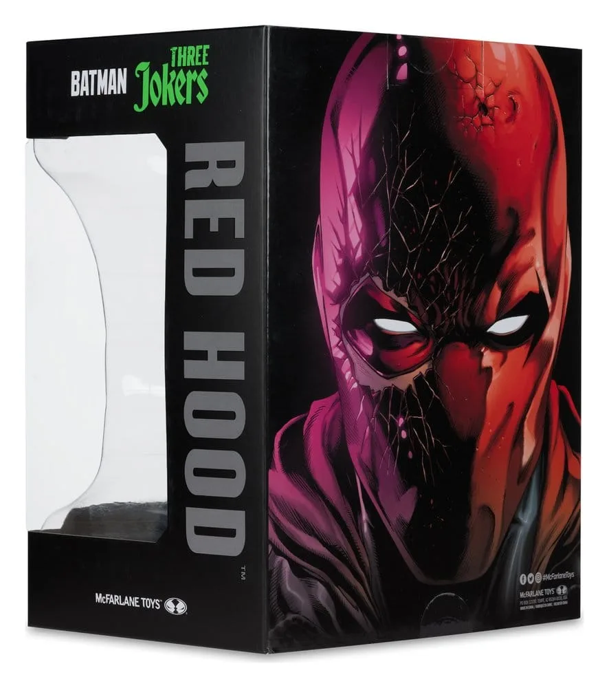 Batman Three Jokers Mask Replica – Red Hood 1:3 Scale 18 cm 9