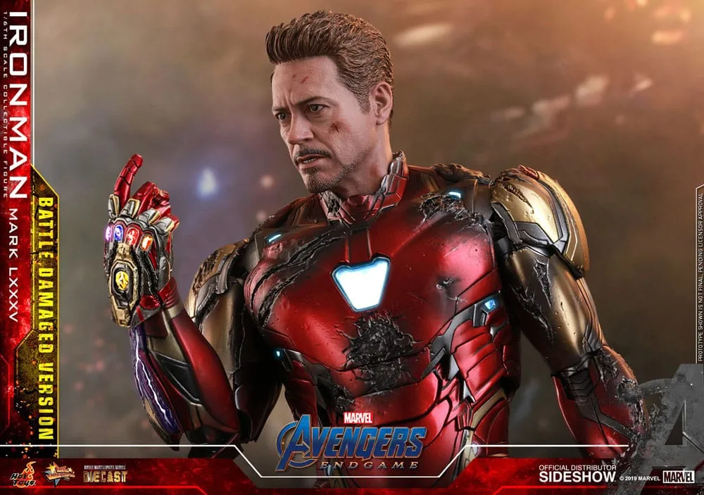 Avengers Endgame Figure – Iron Man LXXXV Battle Damaged 32 cm 20