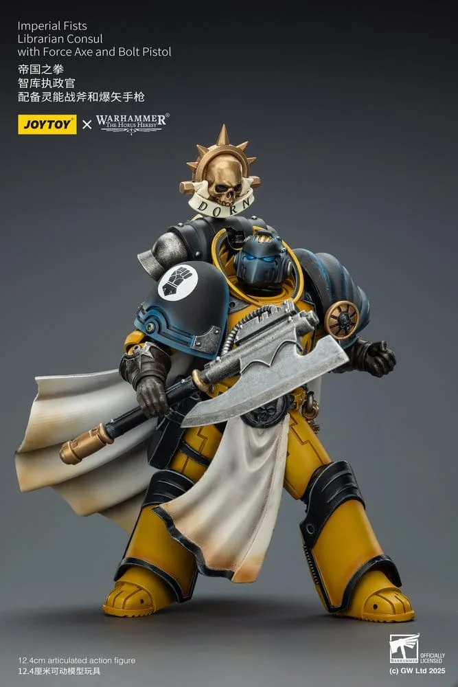 Warhammer Action Figure – Imperial Fists Librarian Consul 12 cm 6