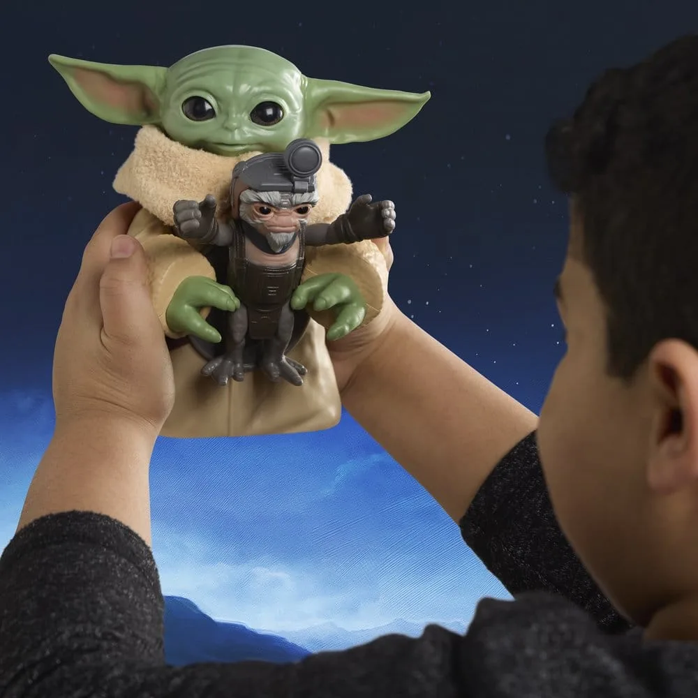 Star Wars Interactieve Figuur – Huggin' Grogu en Anzellan 17 cm 15