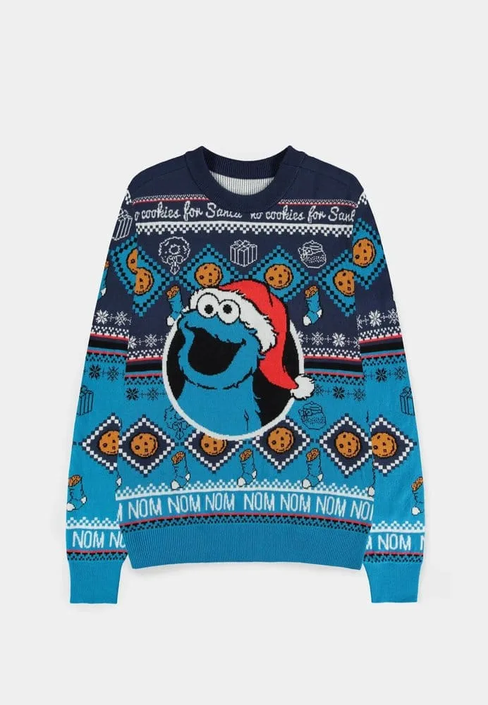 Sesame Street Christmas Sweater – Cookie Monster L 2