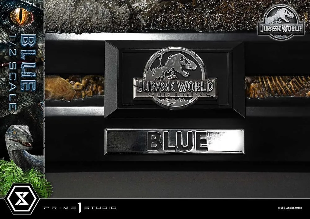 Jurassic World Fallen Kingdom Statue – Blue 1/2 Scale 88 cm 12