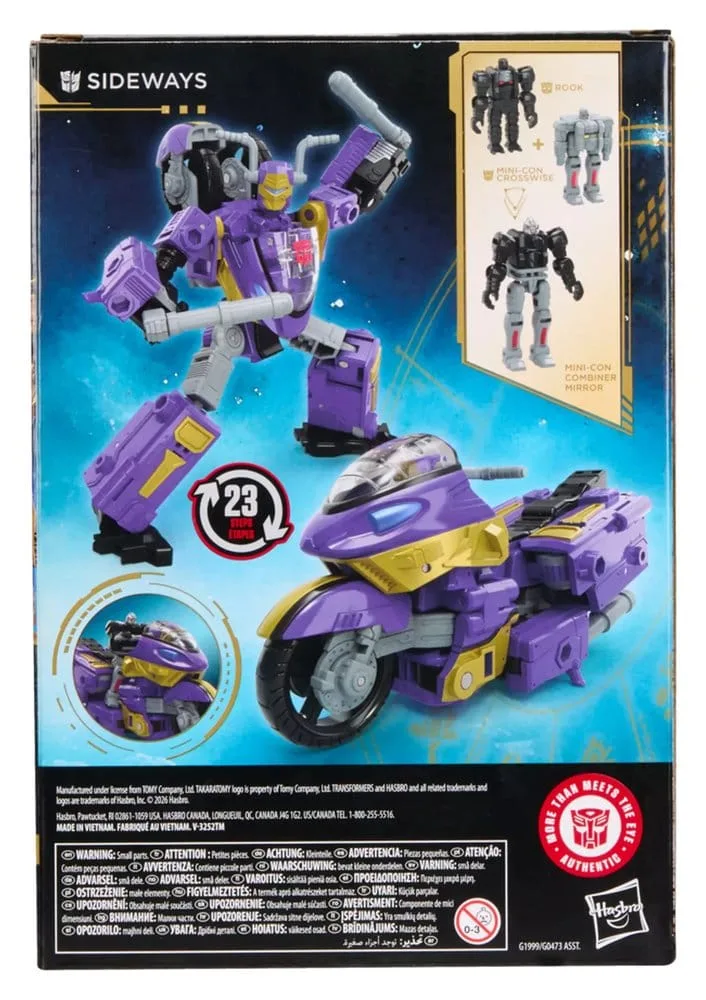 Transformers actiefiguur – Voyager Class Sideways 14,5 cm 11