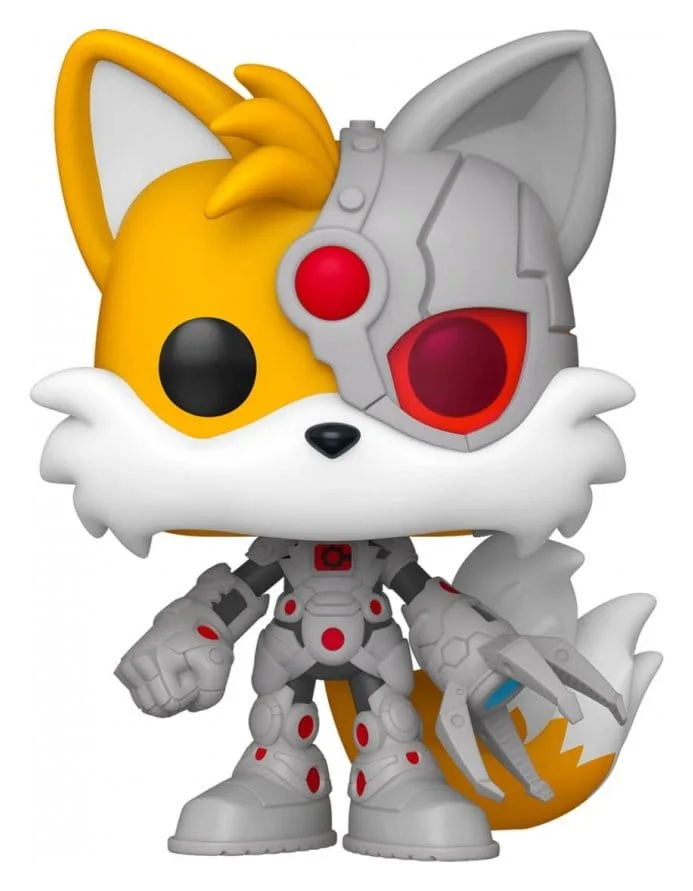 DC x Sonic the Hedgehog POP Figure – Tails as Cyborg 9 cm 1