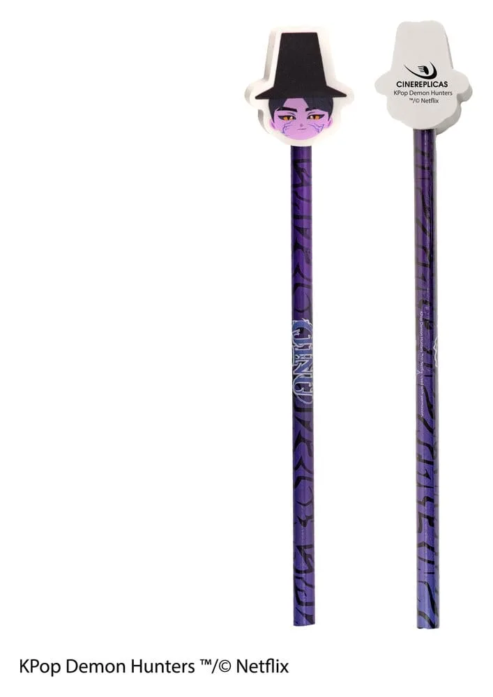 KPop Demon Hunters Pencil and Eraser Display – Series 1 30-Pack 6