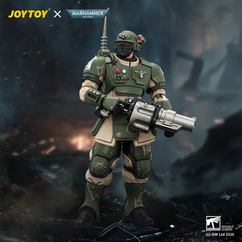 Warhammer Action Figure – Kasrkin 5 with Grenade Launcher 7