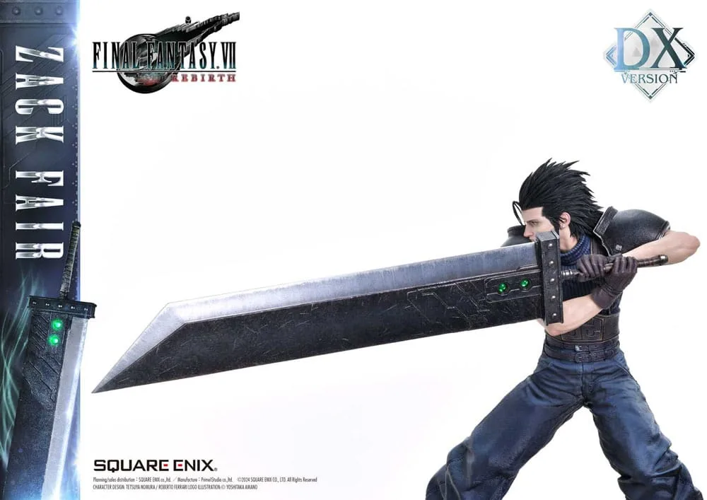 Final Fantasy VII Rebirth Statue – Zack Fair Deluxe 1/4 57 cm 7
