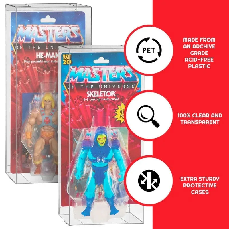 Masters of the Universe Figure Protectors – PET 10-Pack 2