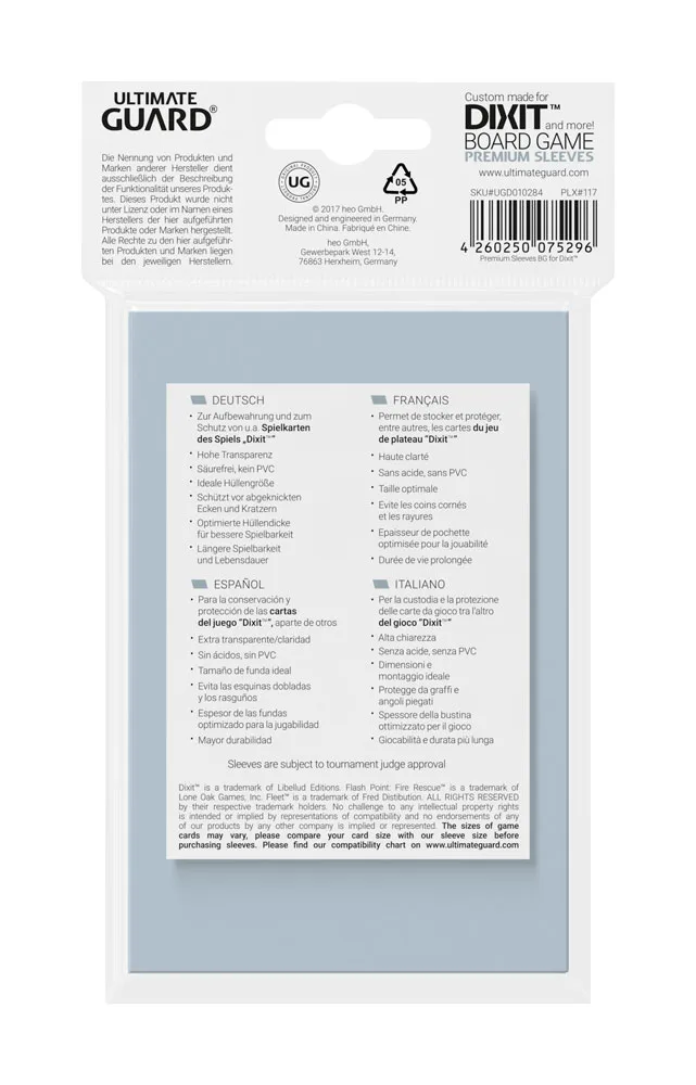 Ultimate Guard Kartenhüllen – 90 Stück 81 x 122 mm 3