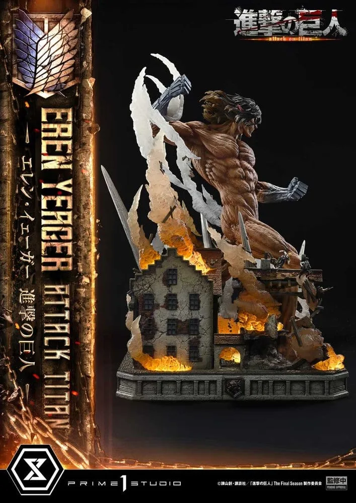 Attack on Titan Statue – Eren Yeager Attack Titan 81 cm 13