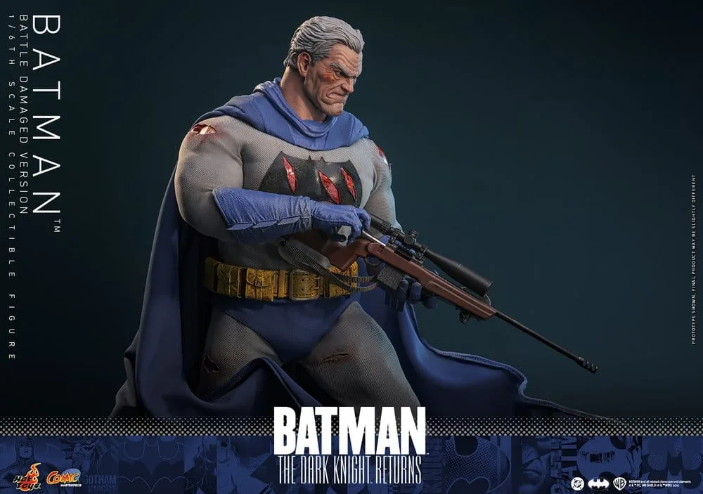 Batman Action Figure – Dark Knight Returns Battle Damaged 32 cm 6